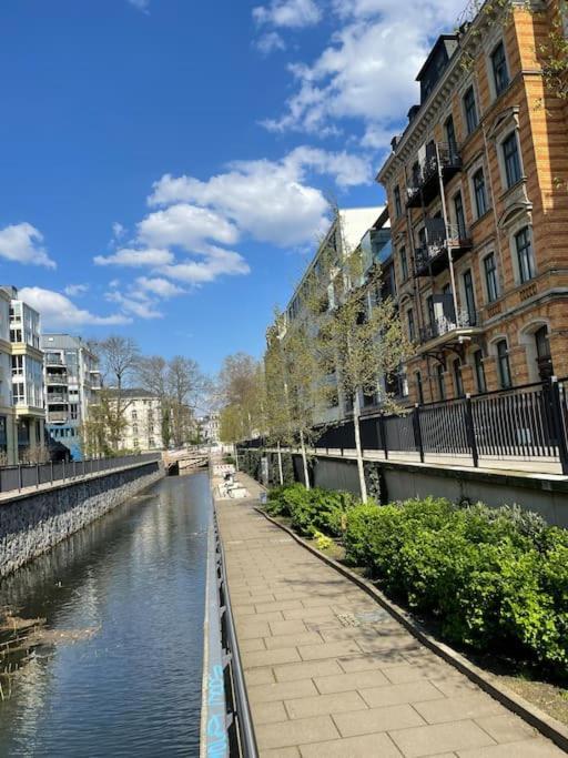 Innenstadt Refugium In Ruhiger Wasserlage+Balkon Лейпциг Экстерьер фото